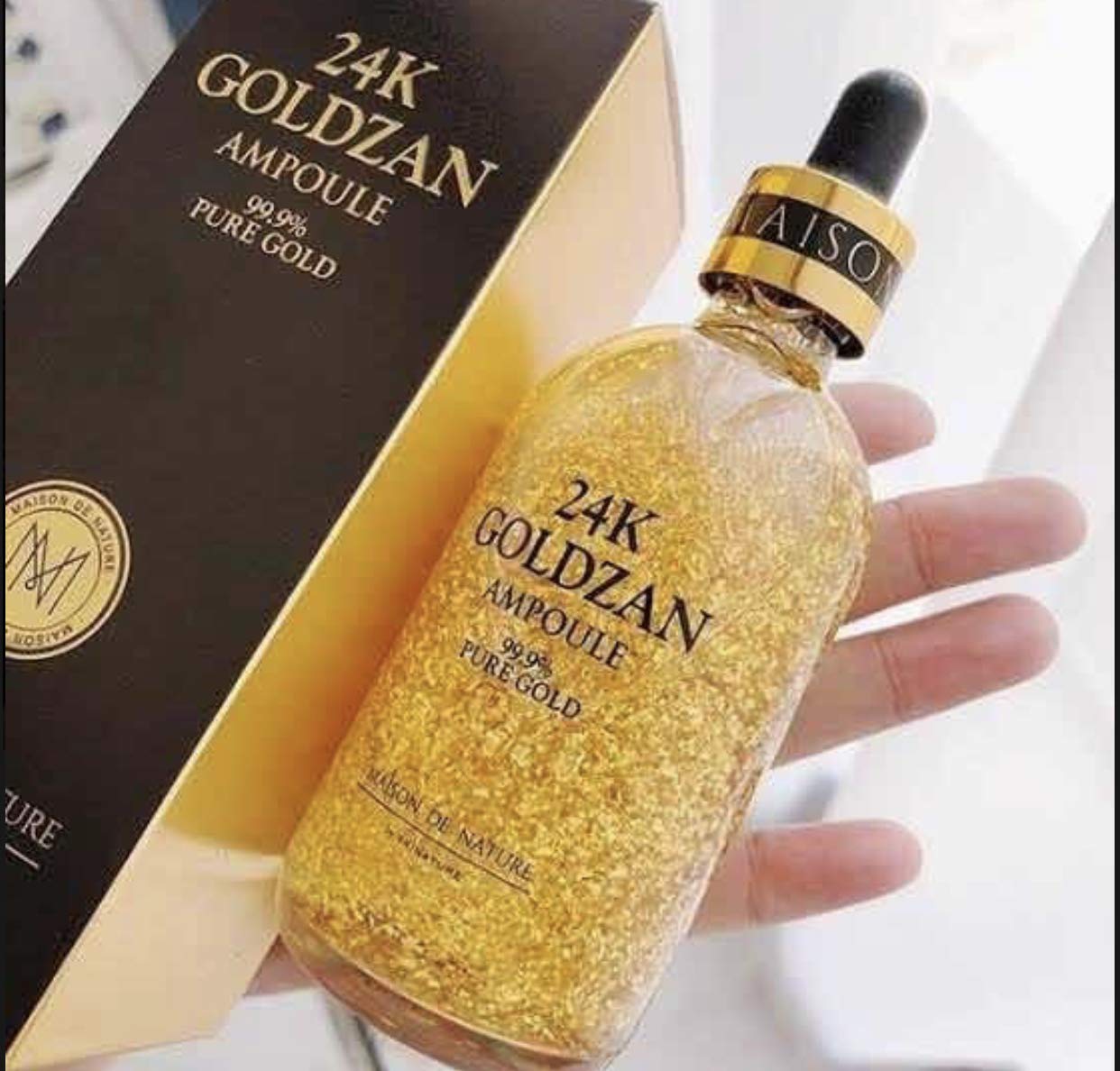 Skin Nature 24K Goldzan Ampoule 99.9% Pure Gold