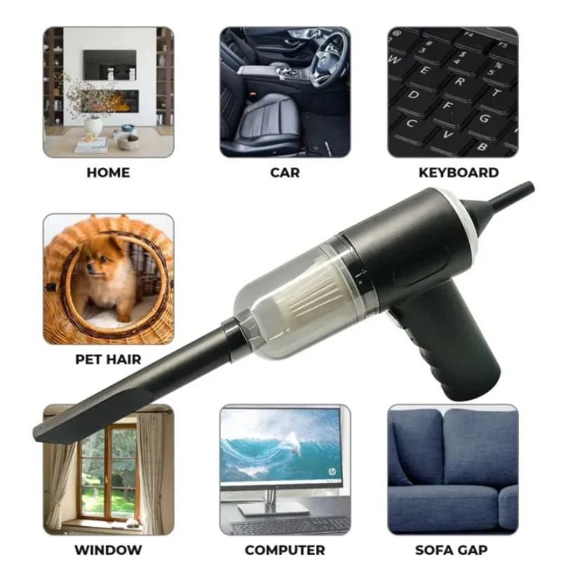 Portable Wireless Vacuum Cleaner 3 In 1 Duster , Blower , Air Pump